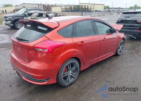 2018 Ford Focus St from USA, damaged, VIN 1FADP3L99JL289586